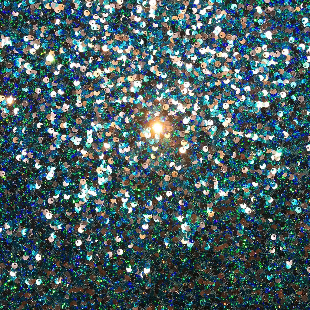Broadway Stretch Mesh Sequin | Blue Moon Fabrics - Image 5