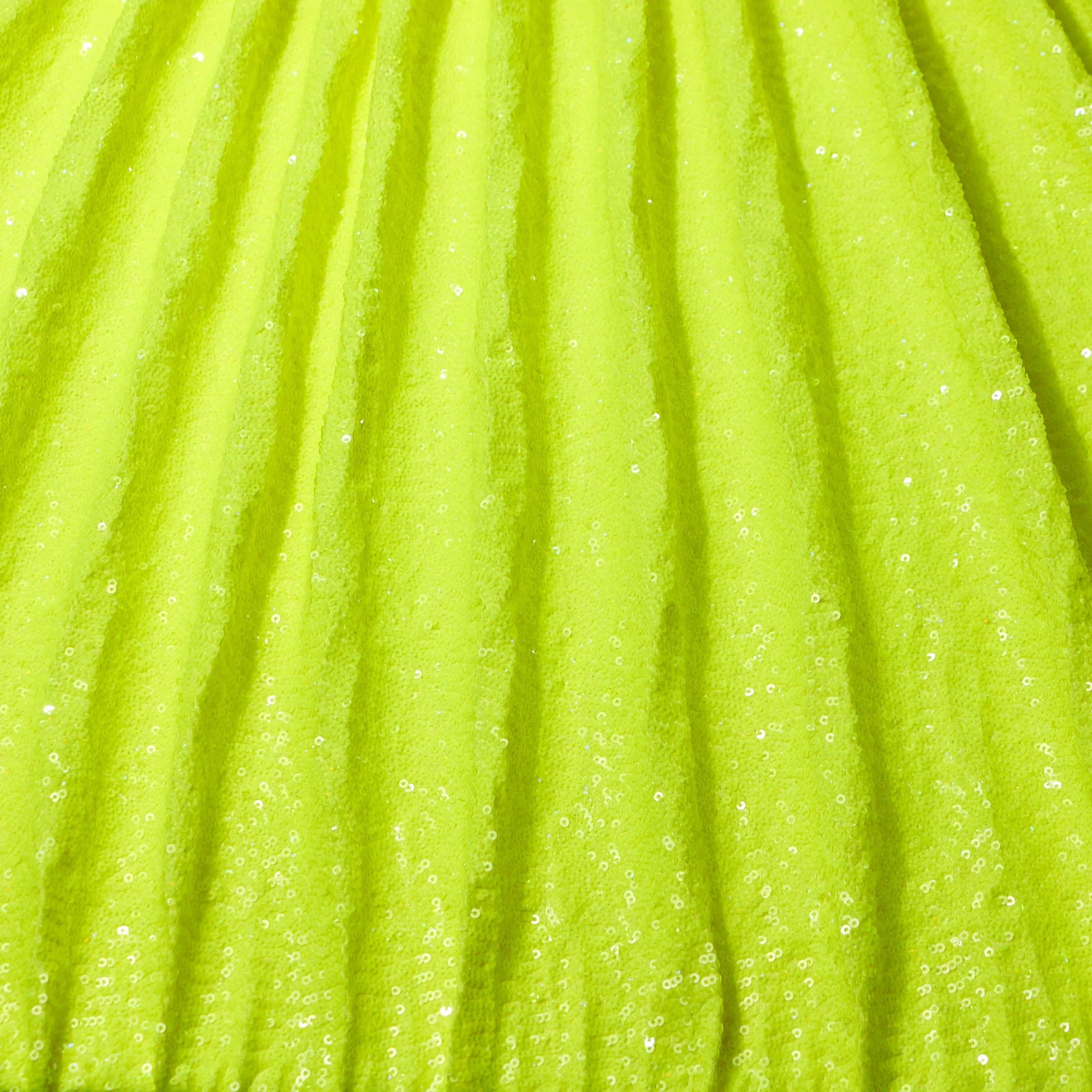 Cosmic GLOW Spandex Sequin Fabric | Blue Moon Fabrics - Image 10