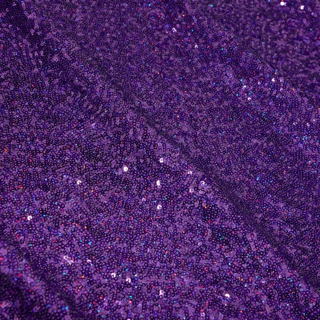Cosmic GLOW Spandex Sequin Fabric | Blue Moon Fabrics - Image 16