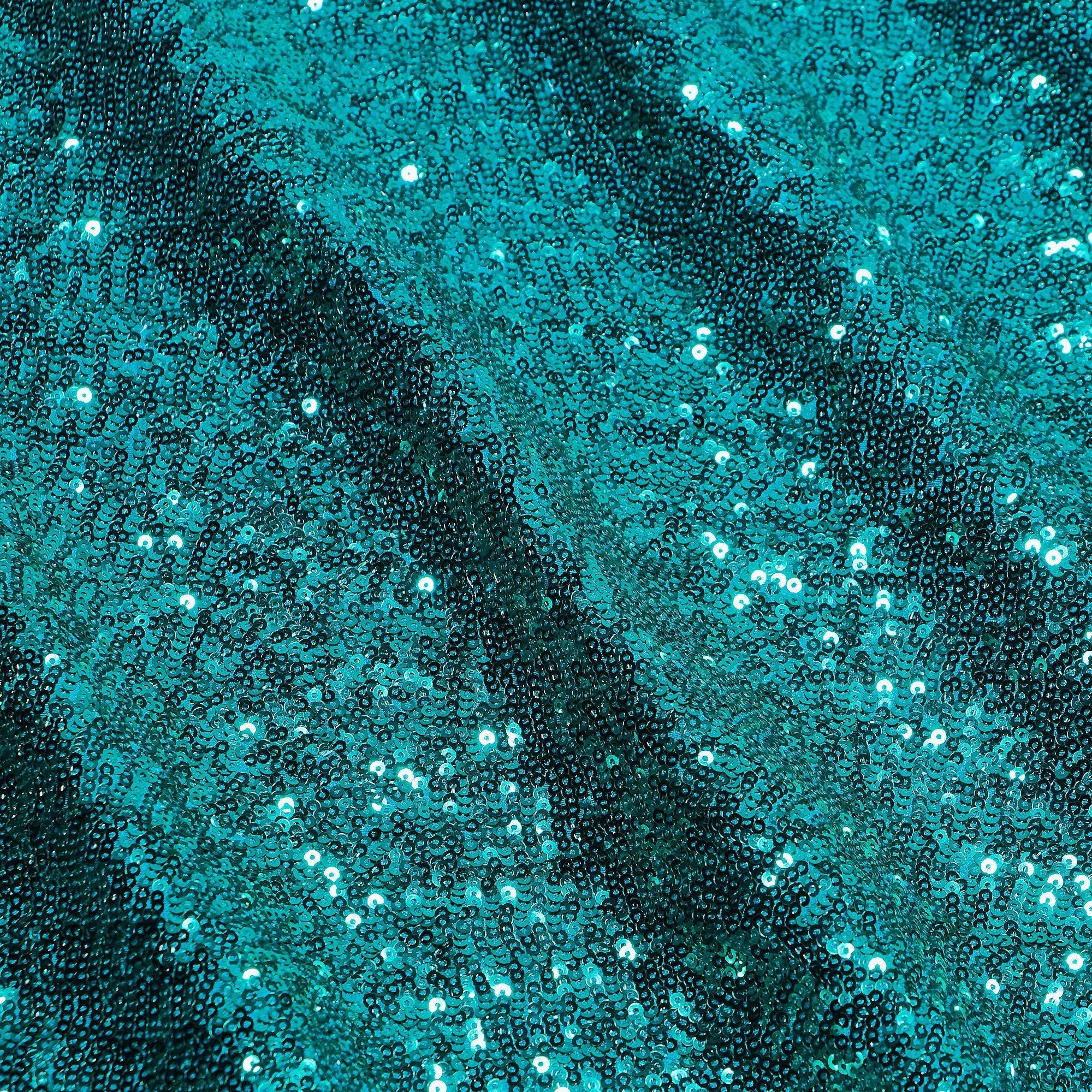 Cosmic 4-Way Stretch Sequin on Spandex Fabric | Blue Moon Fabrics - Image 13