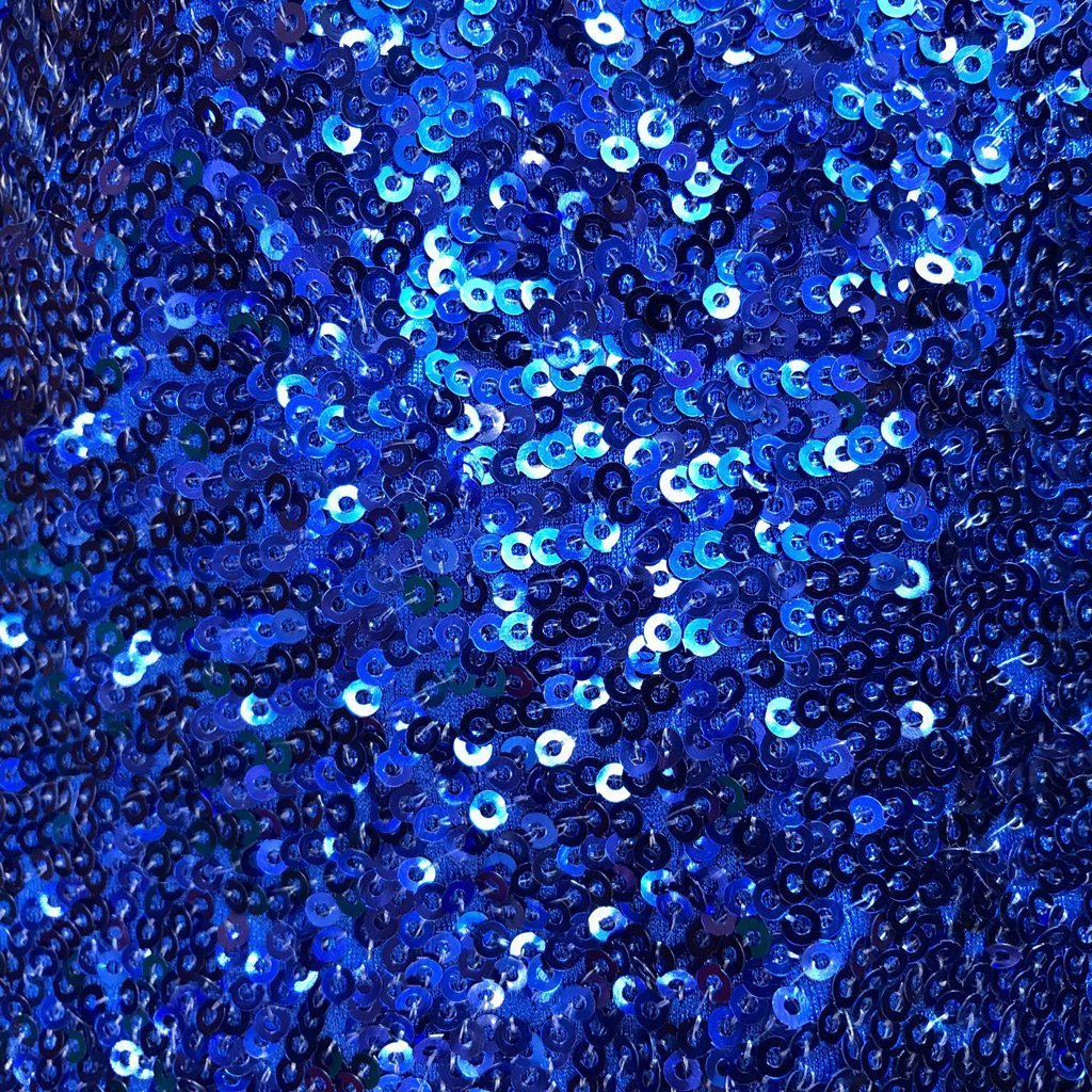 Cosmic 4-Way Stretch Sequin on Spandex Fabric | Blue Moon Fabrics - Image 15
