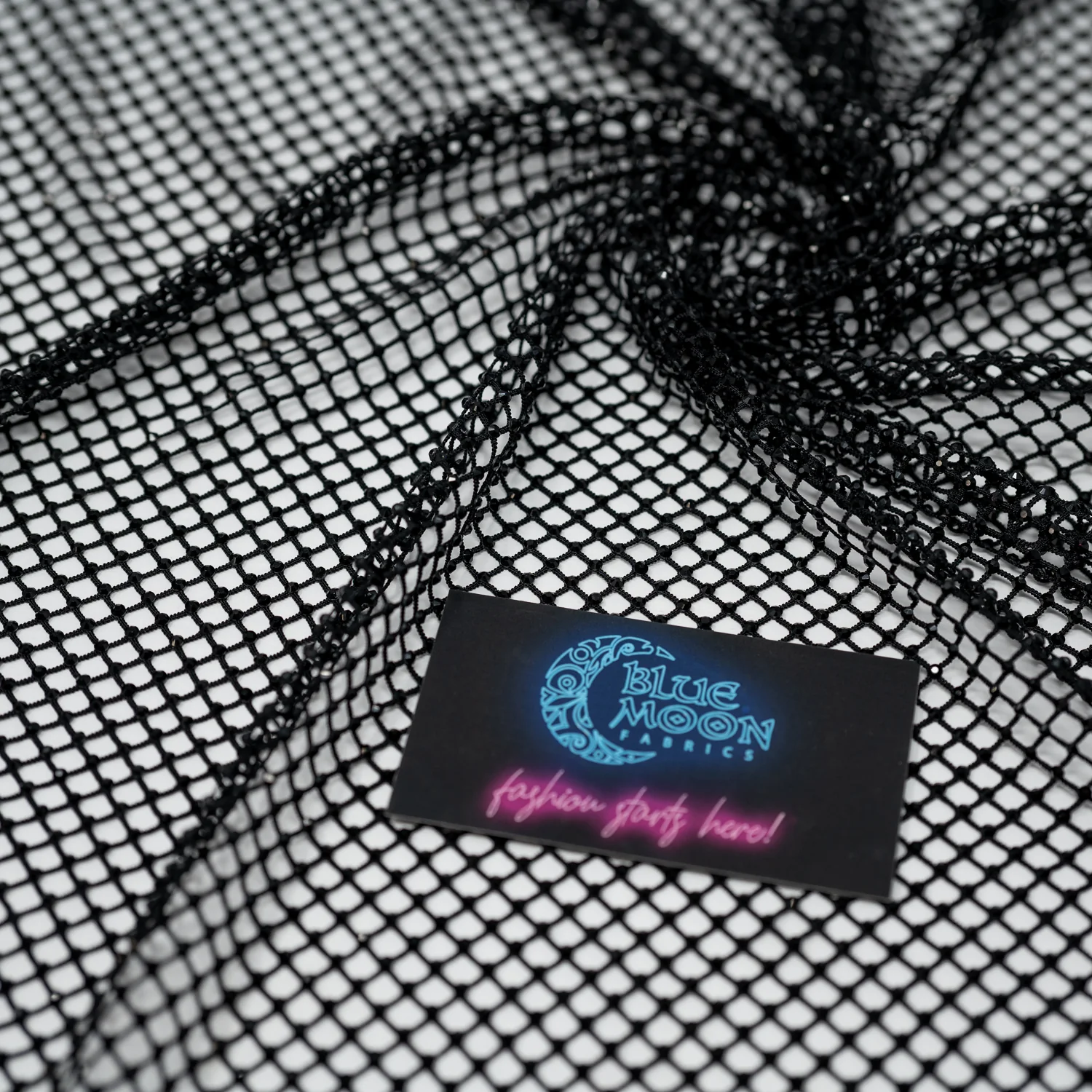 Enigma Diamond Fishnet Fabric | Blue Moon Fabrics - Image 23