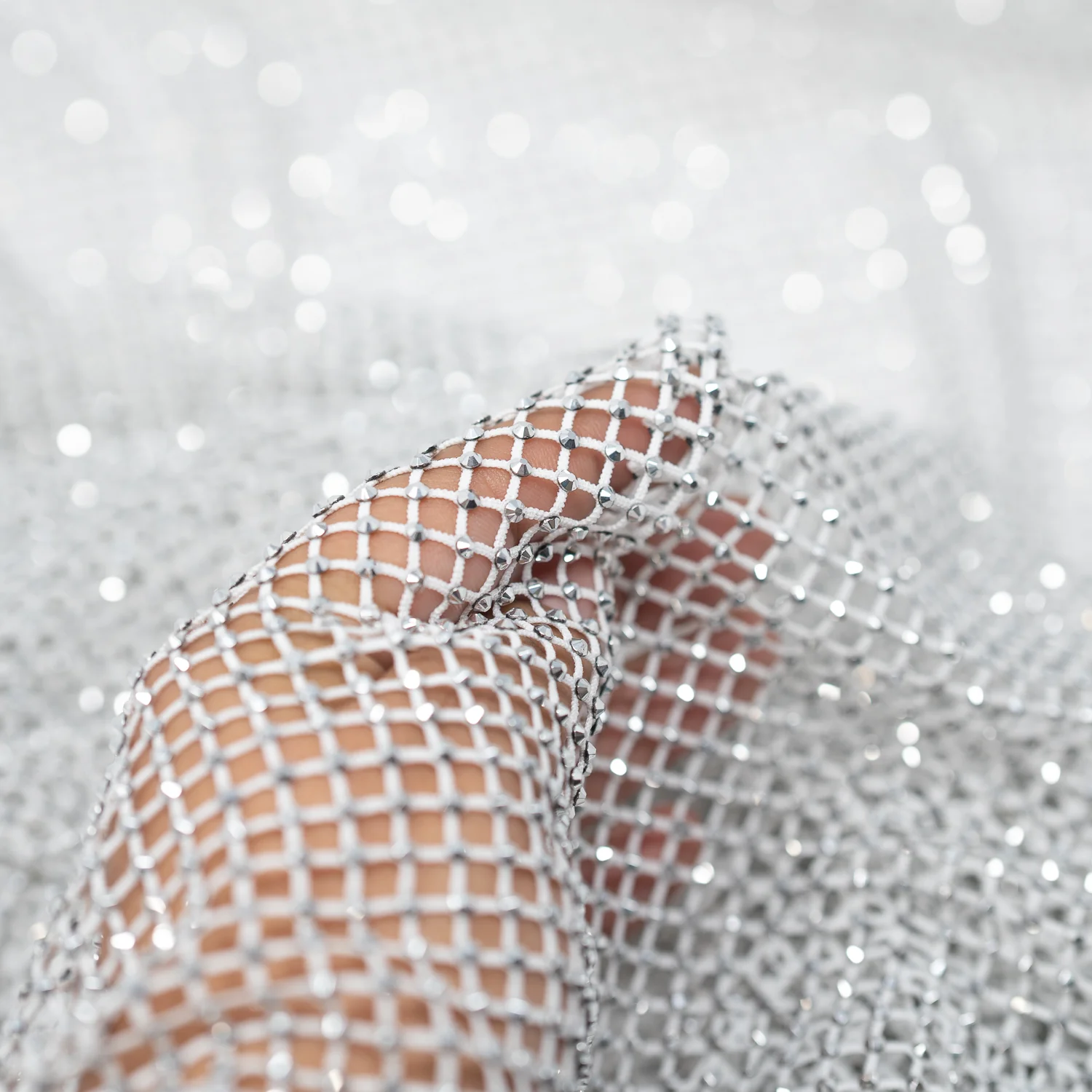 Enigma Diamond Fishnet Fabric | Blue Moon Fabrics - Image 63