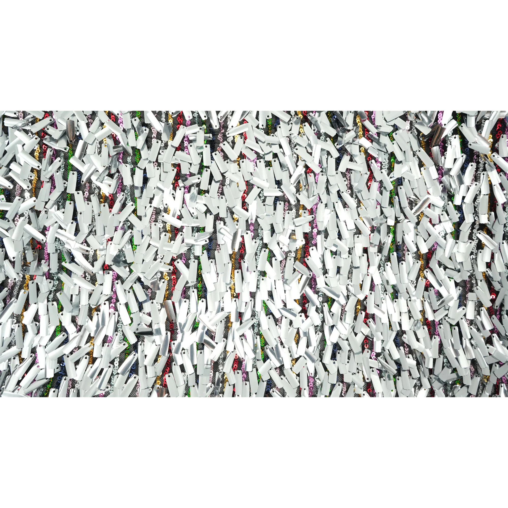 Fabulous Stretch Mesh Sequin Fabric | Blue Moon Fabrics - Image 5