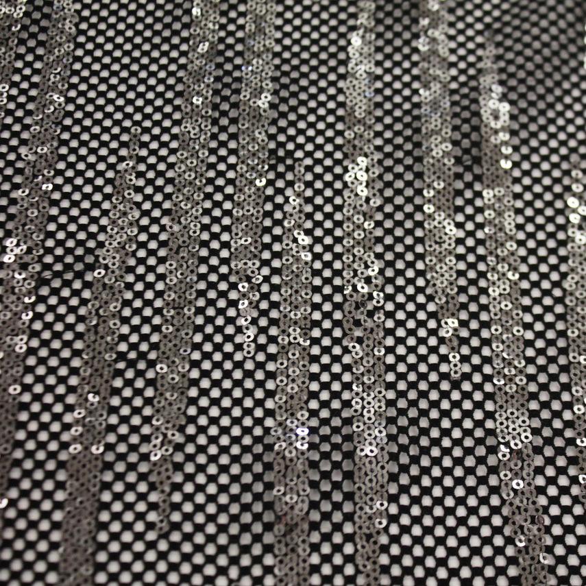 Flair Stretch Netting Sequin Fabric | Blue Moon Fabrics - Image 5