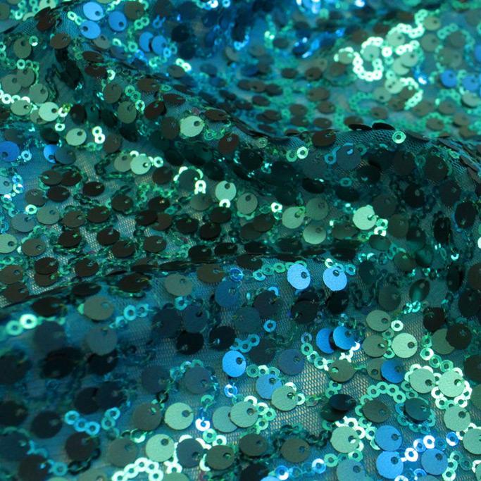 Marilyn Stretch Mesh Sequin Fabric | Blue Moon Fabrics - Image 11