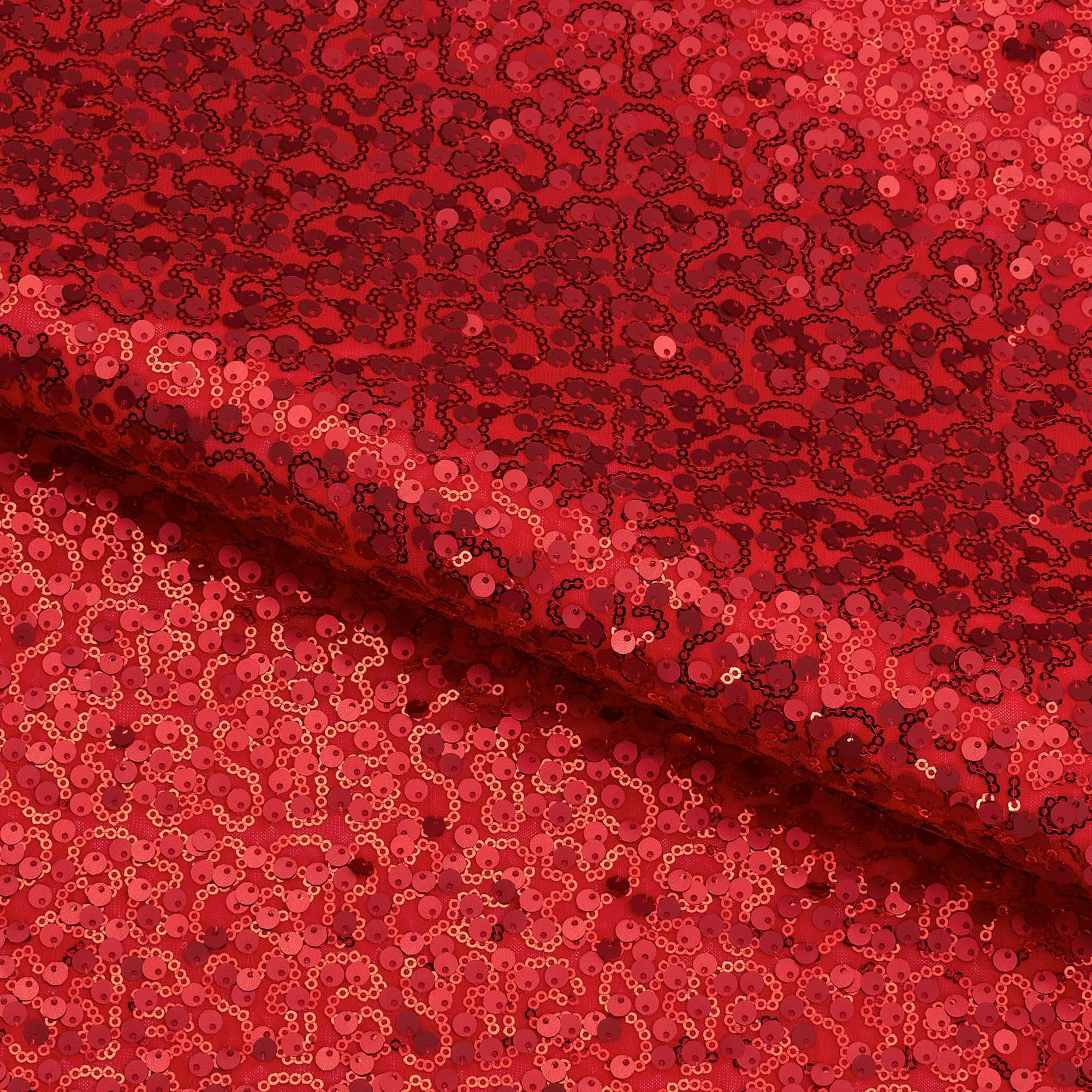 Marilyn Stretch Mesh Sequin Fabric | Blue Moon Fabrics - Image 12