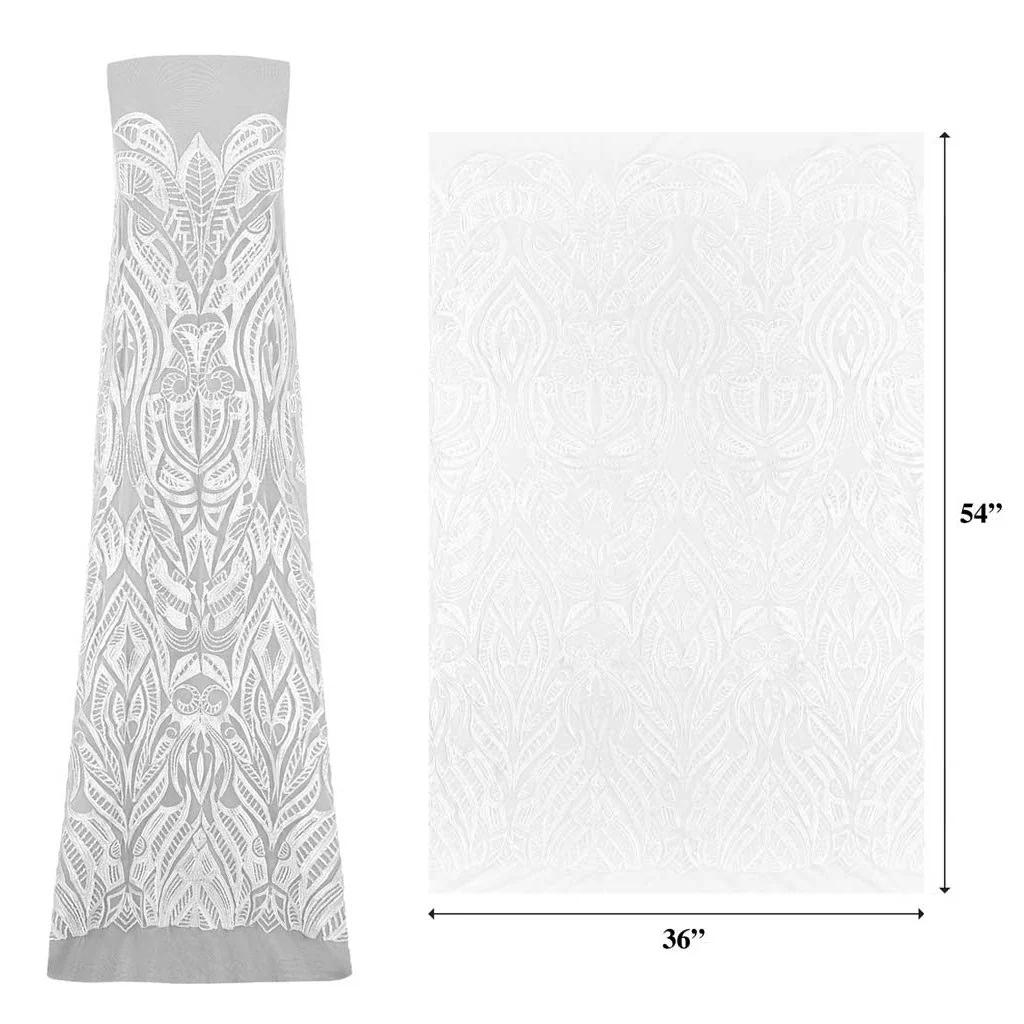 Maya Stretch Mesh Sequin Fabric | Blue Moon Fabrics - Image 16