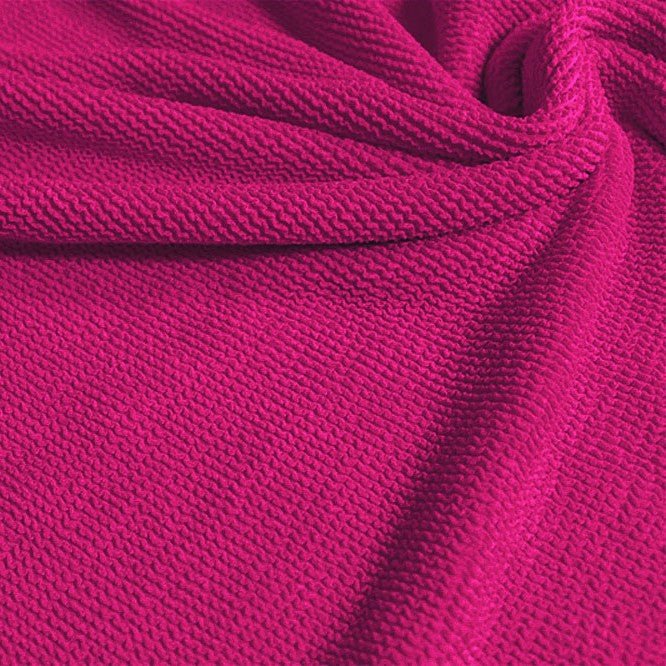 Popcorn Polyester Spandex Jacquard Fabric | Blue Moon Fabrics - Image 43