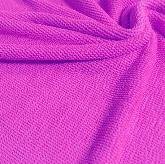 Popcorn Polyester Spandex Jacquard Fabric | Blue Moon Fabrics - Image 5