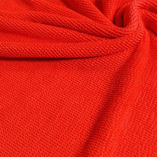 Popcorn Polyester Spandex Jacquard Fabric | Blue Moon Fabrics - Image 7