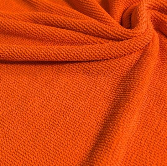 Popcorn Polyester Spandex Jacquard Fabric | Blue Moon Fabrics - Image 9