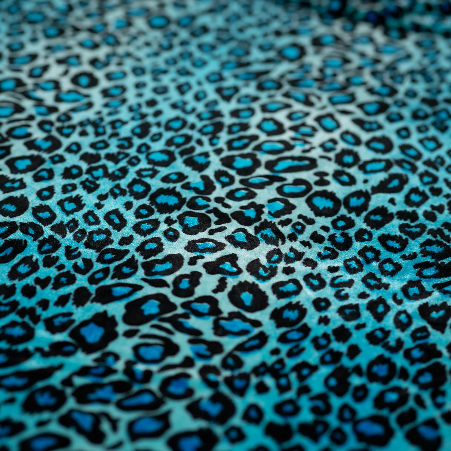Pug Leopard Primo Stretch Velvet Fabric | Blue Moon Fabrics - Image 9