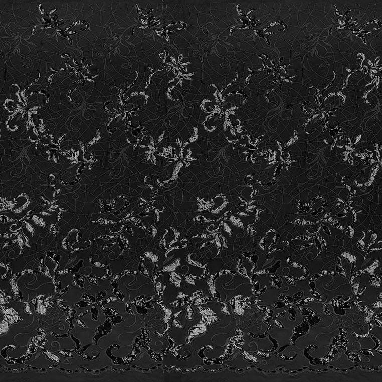 Renaissance Stretch Mesh Sequin Fabric | Blue Moon Fabrics - Image 17