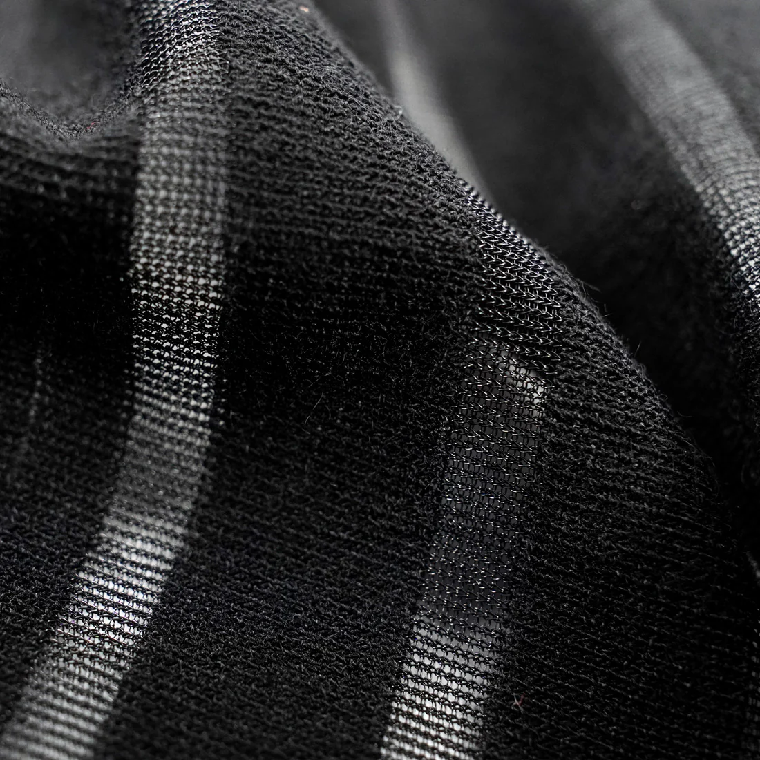 Striped Stretch Mesh Fabric | Blue Moon Fabrics - Image 4