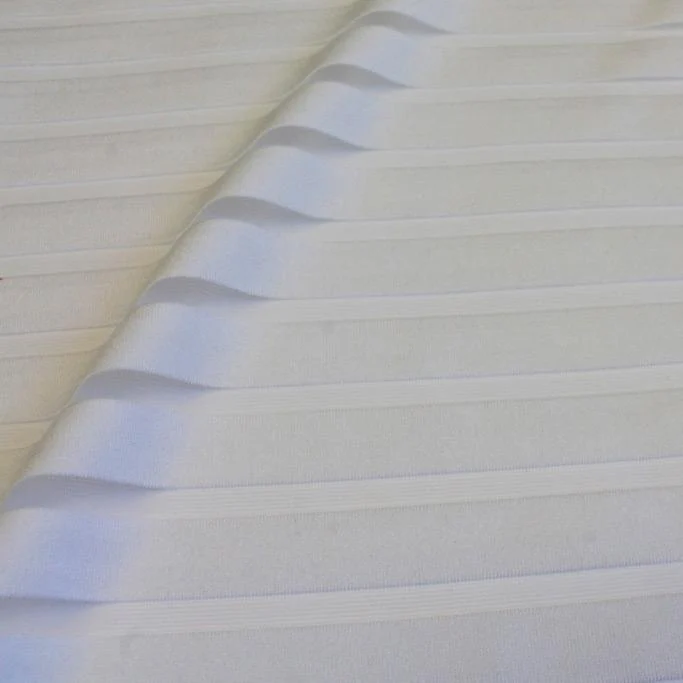 Striped Stretch Mesh Fabric | Blue Moon Fabrics - Image 7